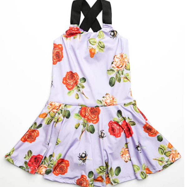 Maiô Vestido Lilas Abelha - Image 3
