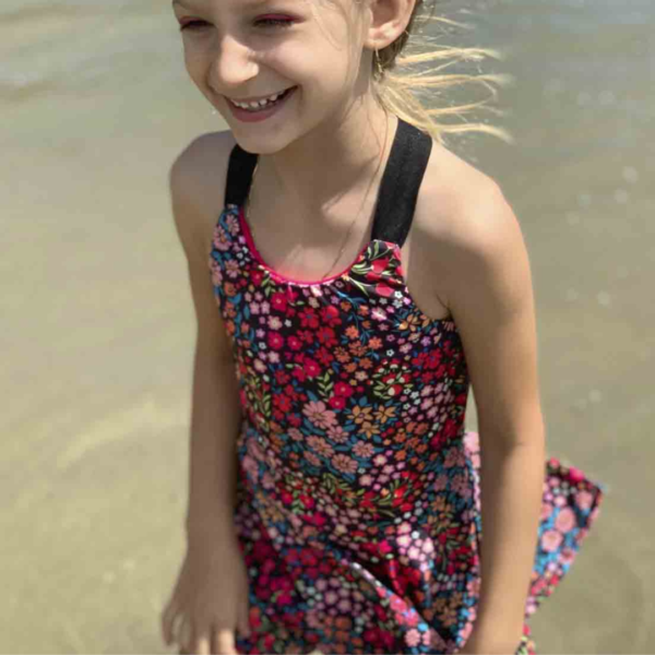 Maiô Vestido Mini Florzinha